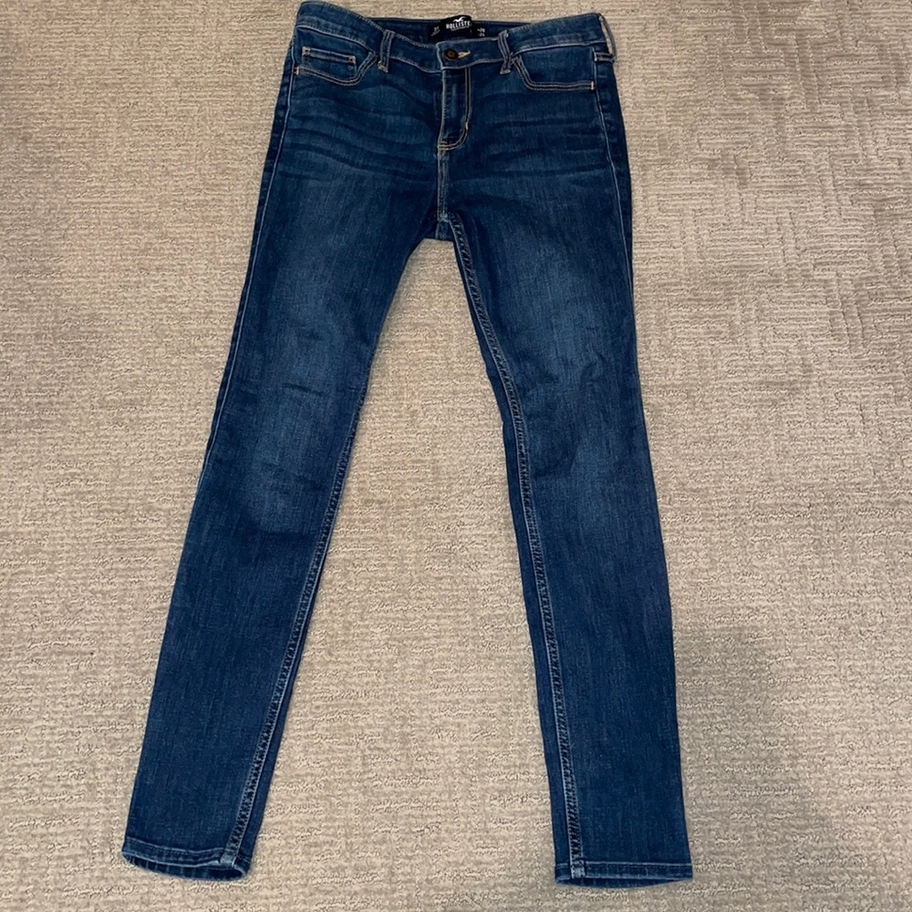 Hollister mid rise super skinny classic stretch